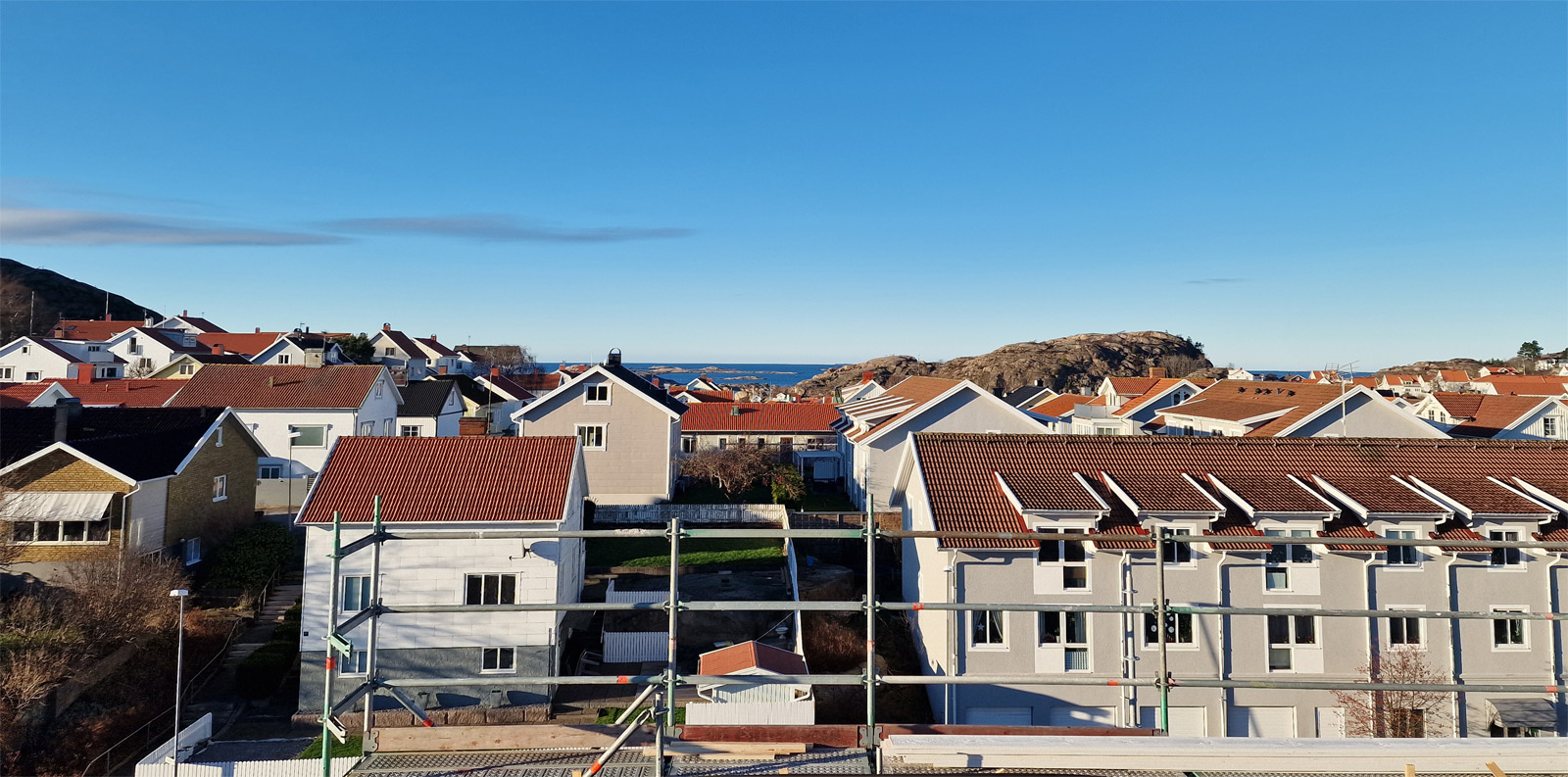 Havsutsikt från fastigheten