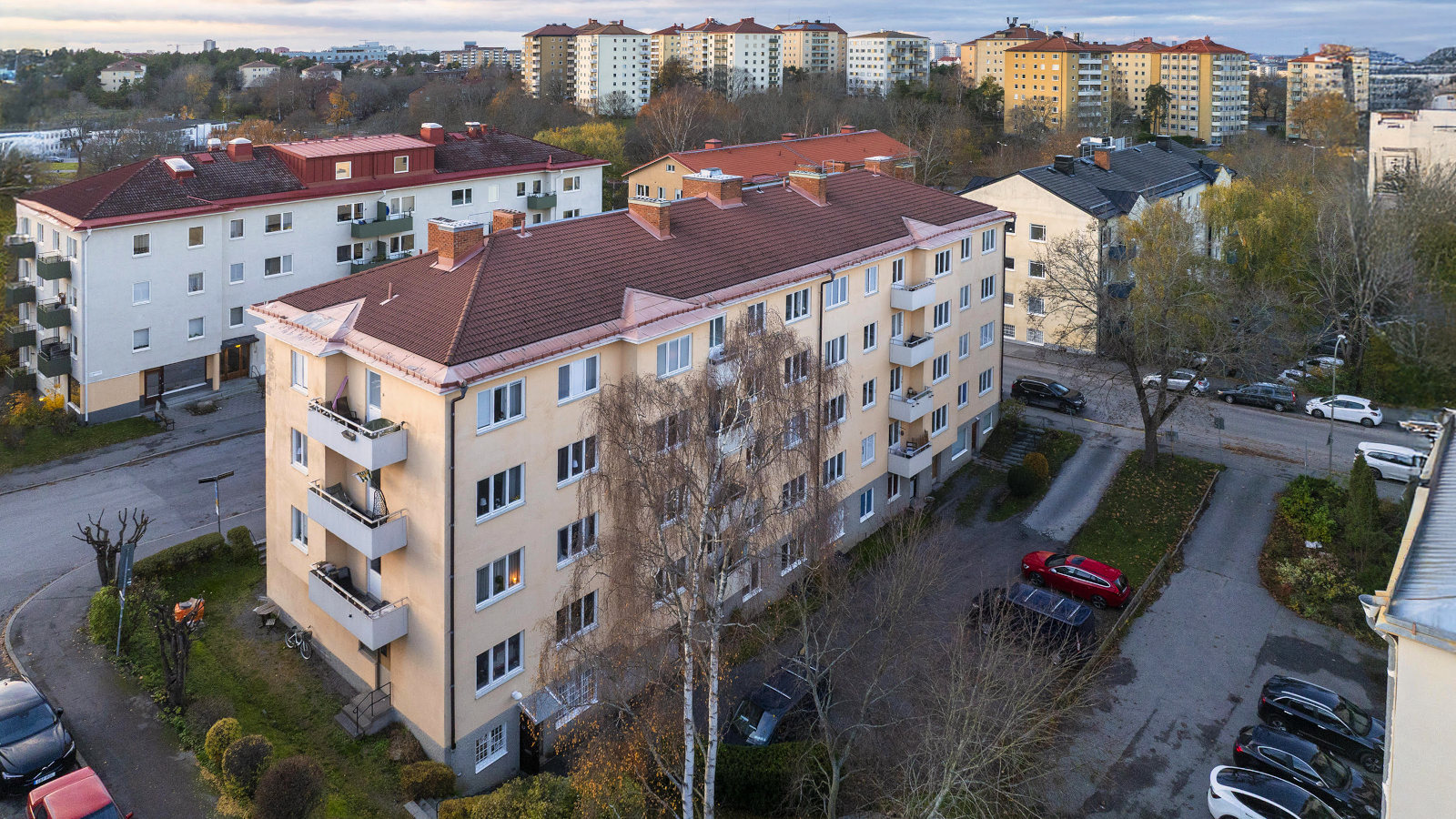 Översiktsbild av området