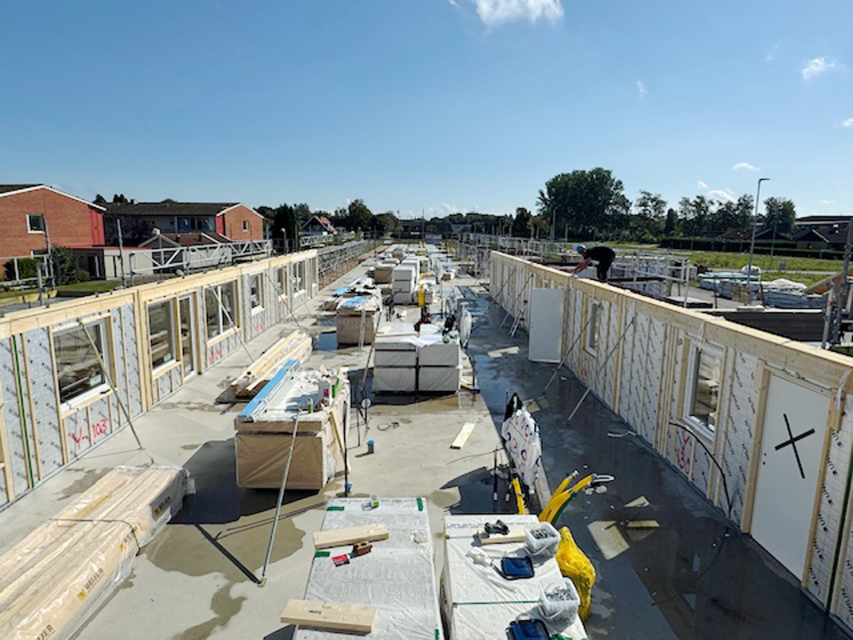 Uppförande av ytterväggar