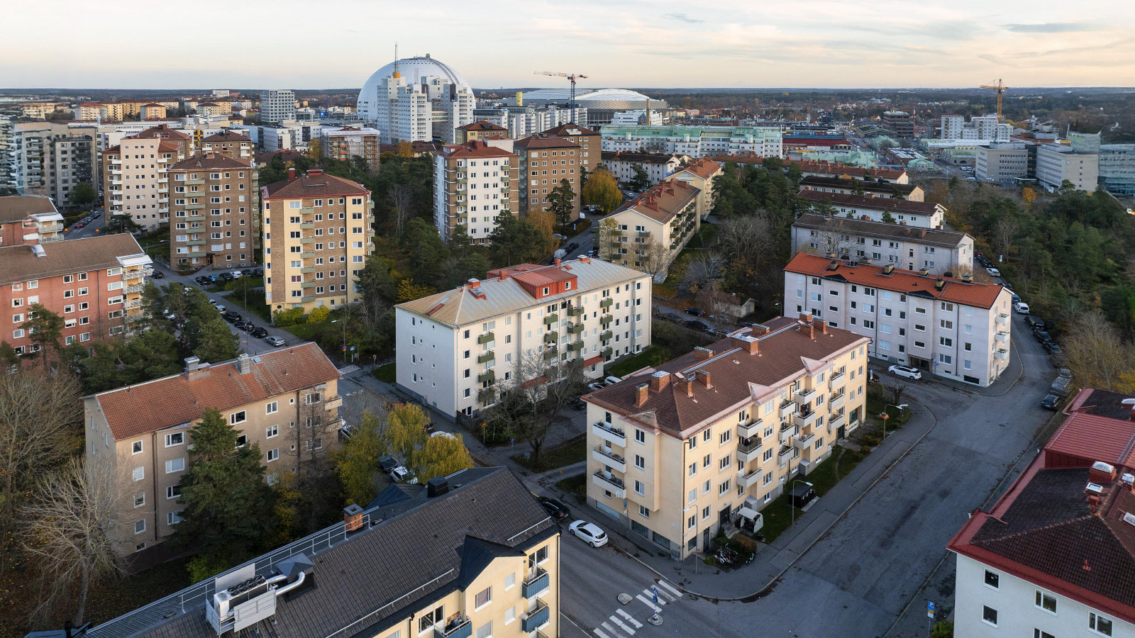 Översiktsbild av området
